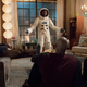 Hanging with Kara (Melissa Benoist), James (Mehcad Brooks), Winn (Jeremy Jordan), and the Martian Manhunter’s dad (Carl Lumbly) in a spacesuit for some reason.